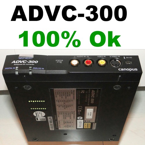 Canopus advc 300 vhs - advc-300,