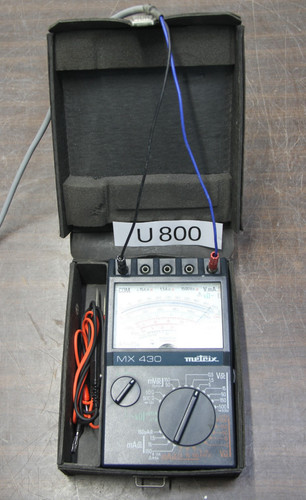 Metrix mx430 analog multimeter - mx430,